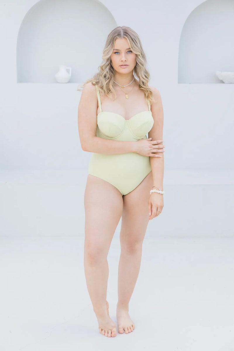 Matcha Balconette One Piece Lilly & Lime US